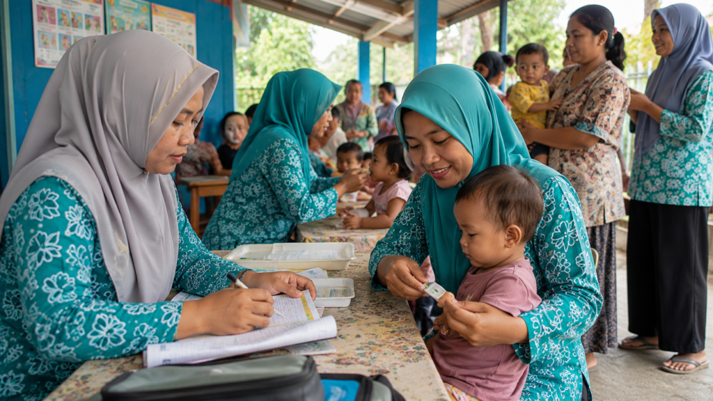 peningkatan kompetensi kader Posyandu dalam layanan kesehatan primer
